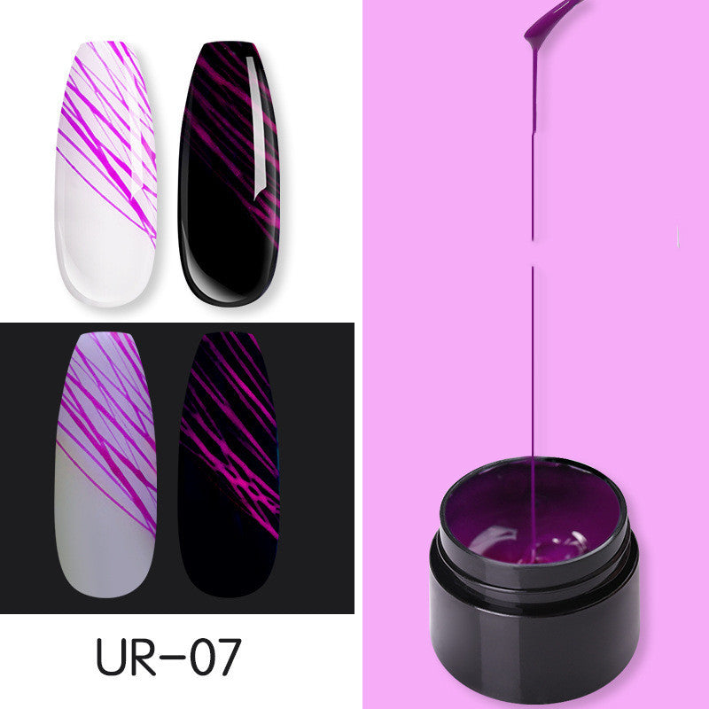 Manicure Luminous Nail Art Spider Nail Gel UV Nail Polish Manicure Luminous Nail Art Spider Nail Gel UV Nail Polish